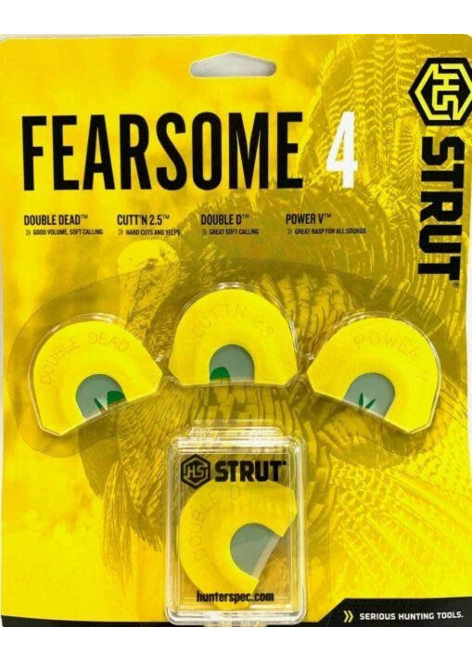 Hunters Specialties fearsome 4 premium diaphragm combo pack