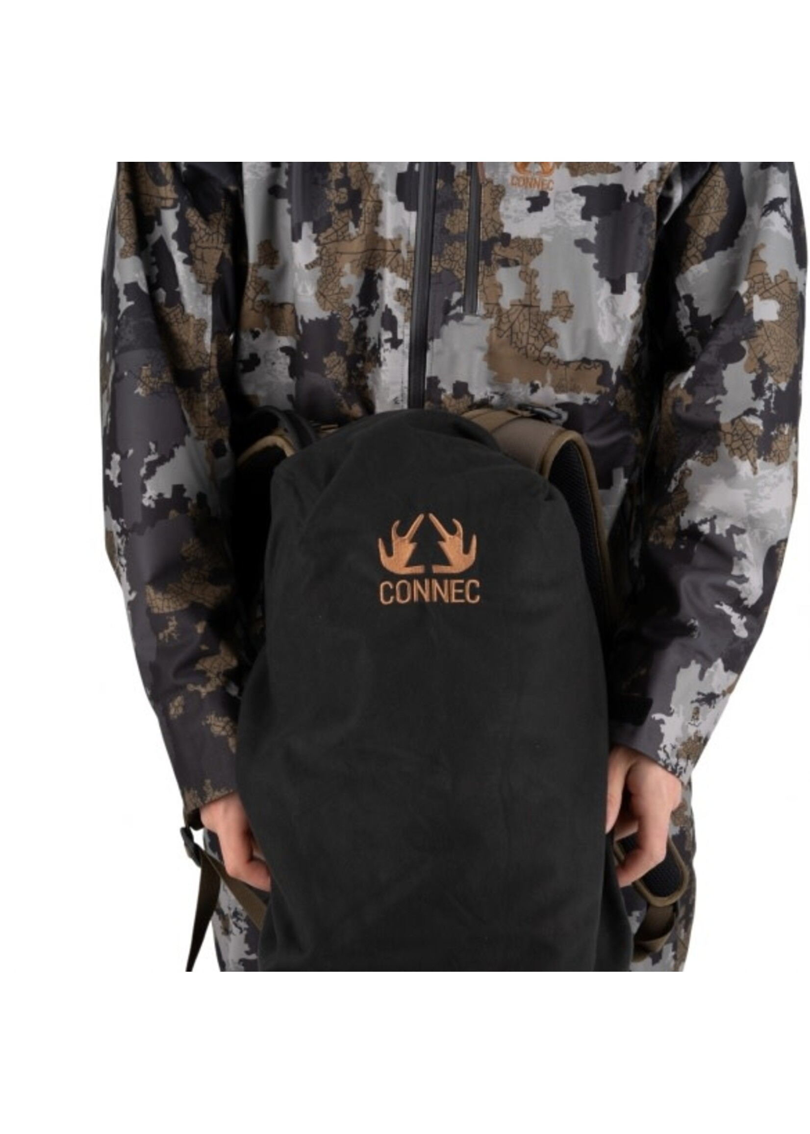 Connec Outdoor REVERSIBLE RADAR BAG COVER - BLACK MOOSE