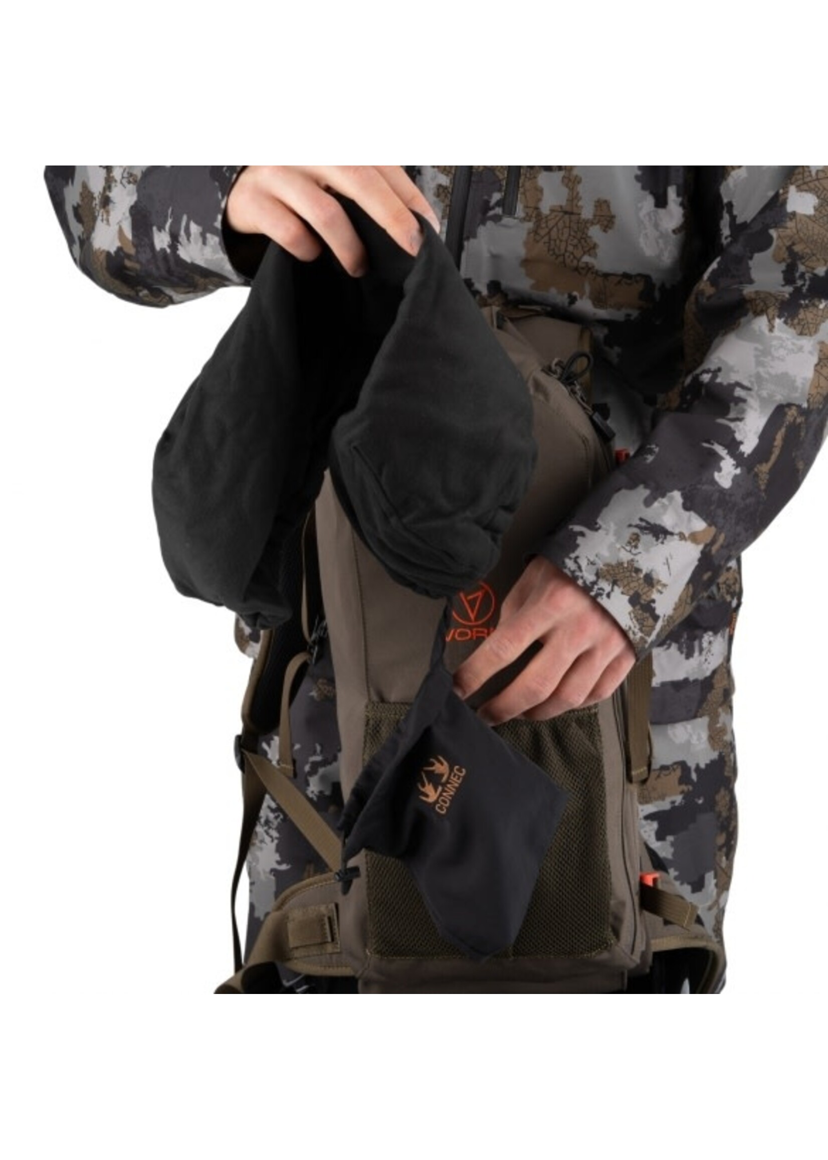 Connec Outdoor REVERSIBLE RADAR BAG COVER - BLACK MOOSE