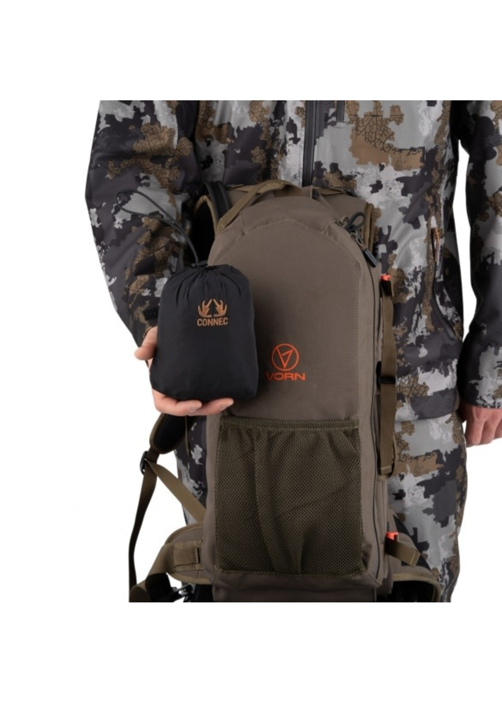 Connec Outdoor REVERSIBLE RADAR BAG COVER - BLACK MOOSE