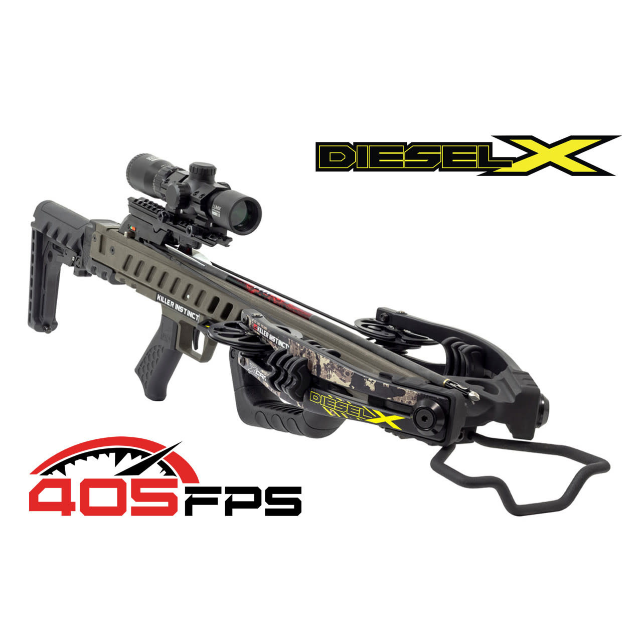 Killer Instinct Diesel X Crossbow With Elite Package Included