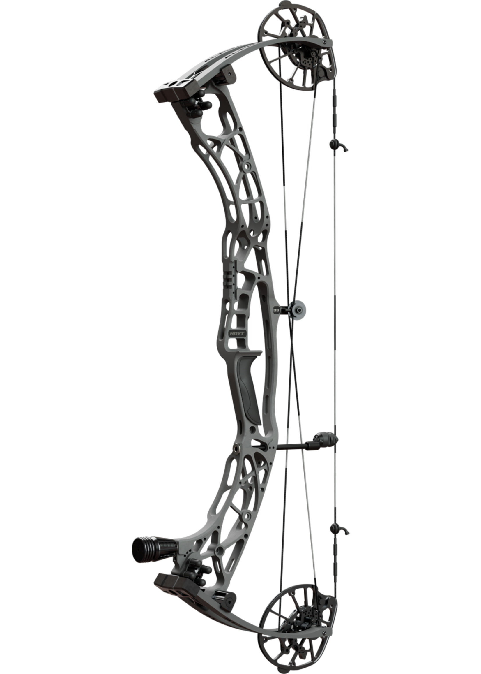 Hoyt alpha x 33 left hand, tombstone, 70#