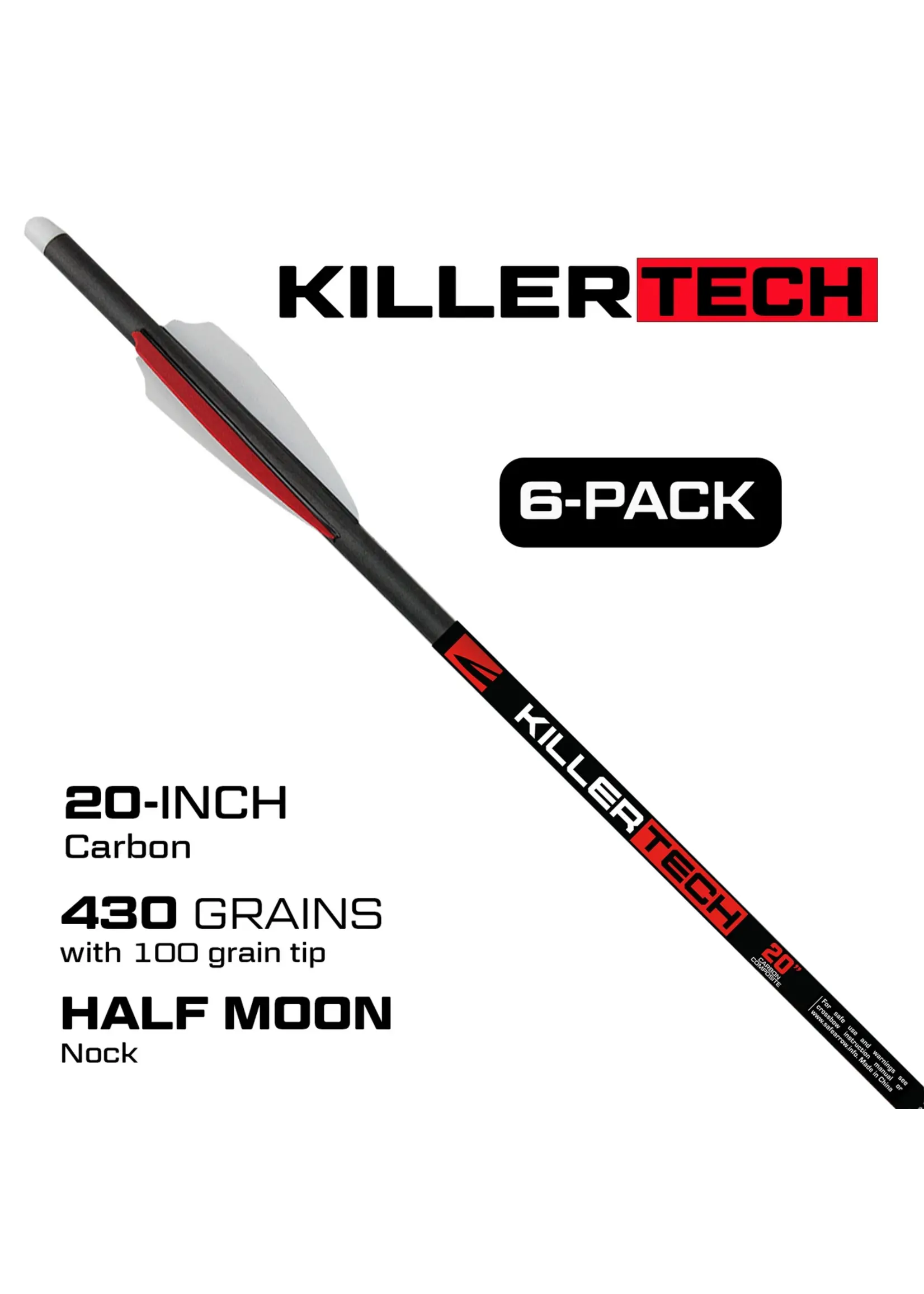 killer instinct killertech bolt 6 pack