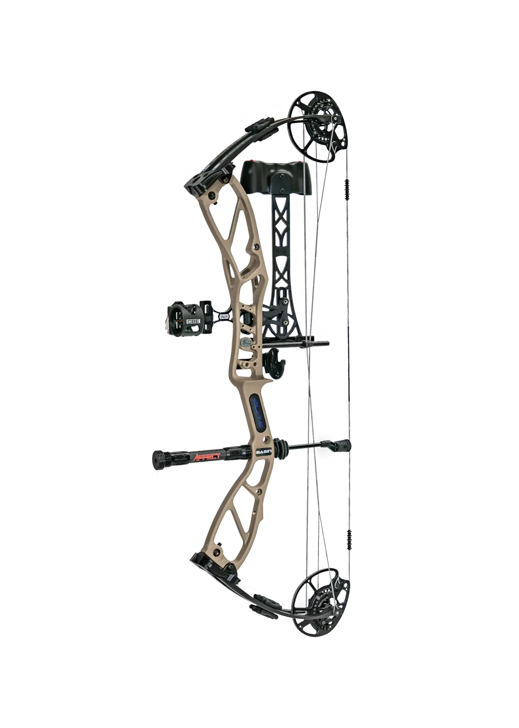 Elite Archery basin rts, rh , 20-70#, 16-30" mountain tan