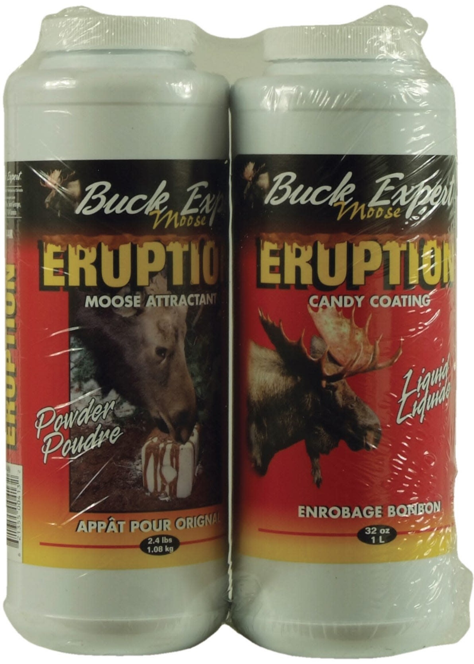 Buck Expert Appât pour orignal Eruption -1 L - 2/pqt