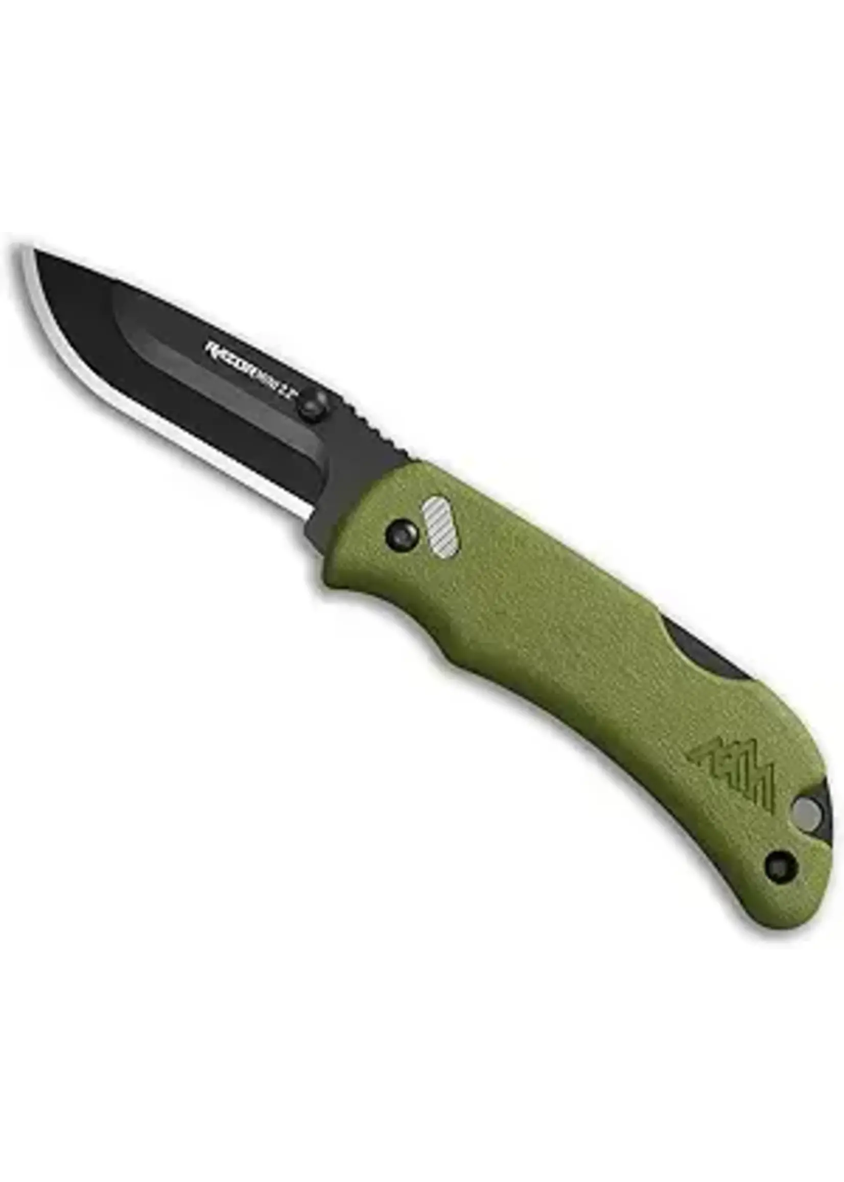 Outdoor Edge Couteau de chasse Razor Mini OD Vert 2,2"
