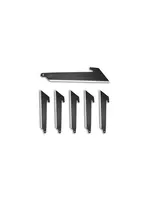 Outdoor Edge 3.0" Utility Blade Pack, Black Oxide, 6 Pack