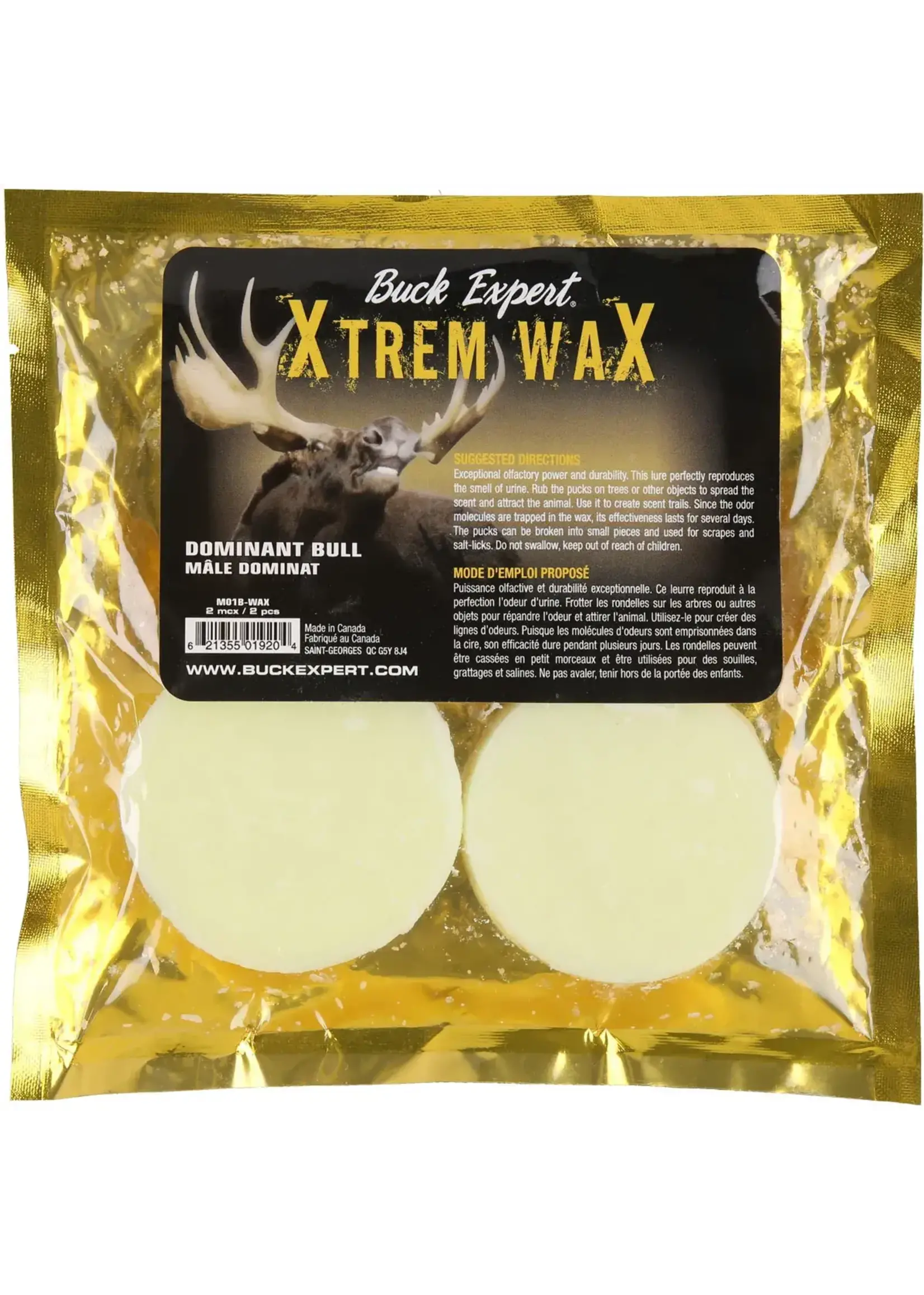 Buck Expert X-Trem Wax Moose Synthetic Urine - Dominant Bull