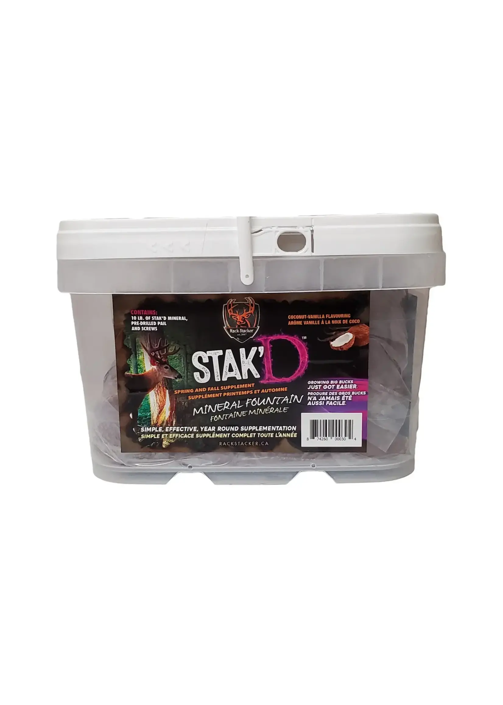 Rack Stacker Fontaine Minéral - Stak'D 10lb. (seau)