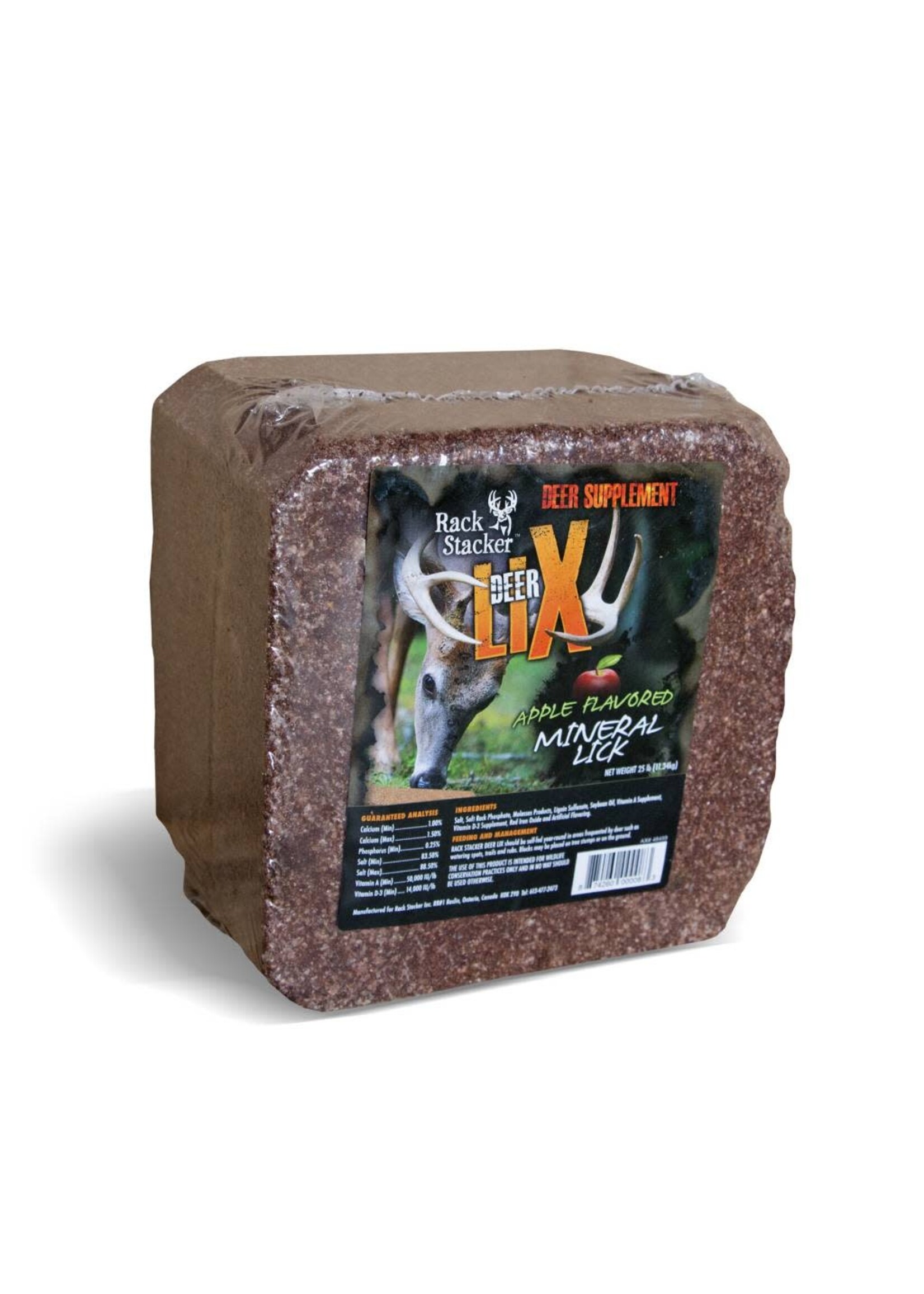 Rack Stacker Deer Lix Block 25 lbs