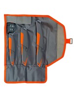 Outdoor Edge VANTEX | 4-PIECE ROLL PACK KIT | DROP POINT, BONING, CAPING, SHARPENER