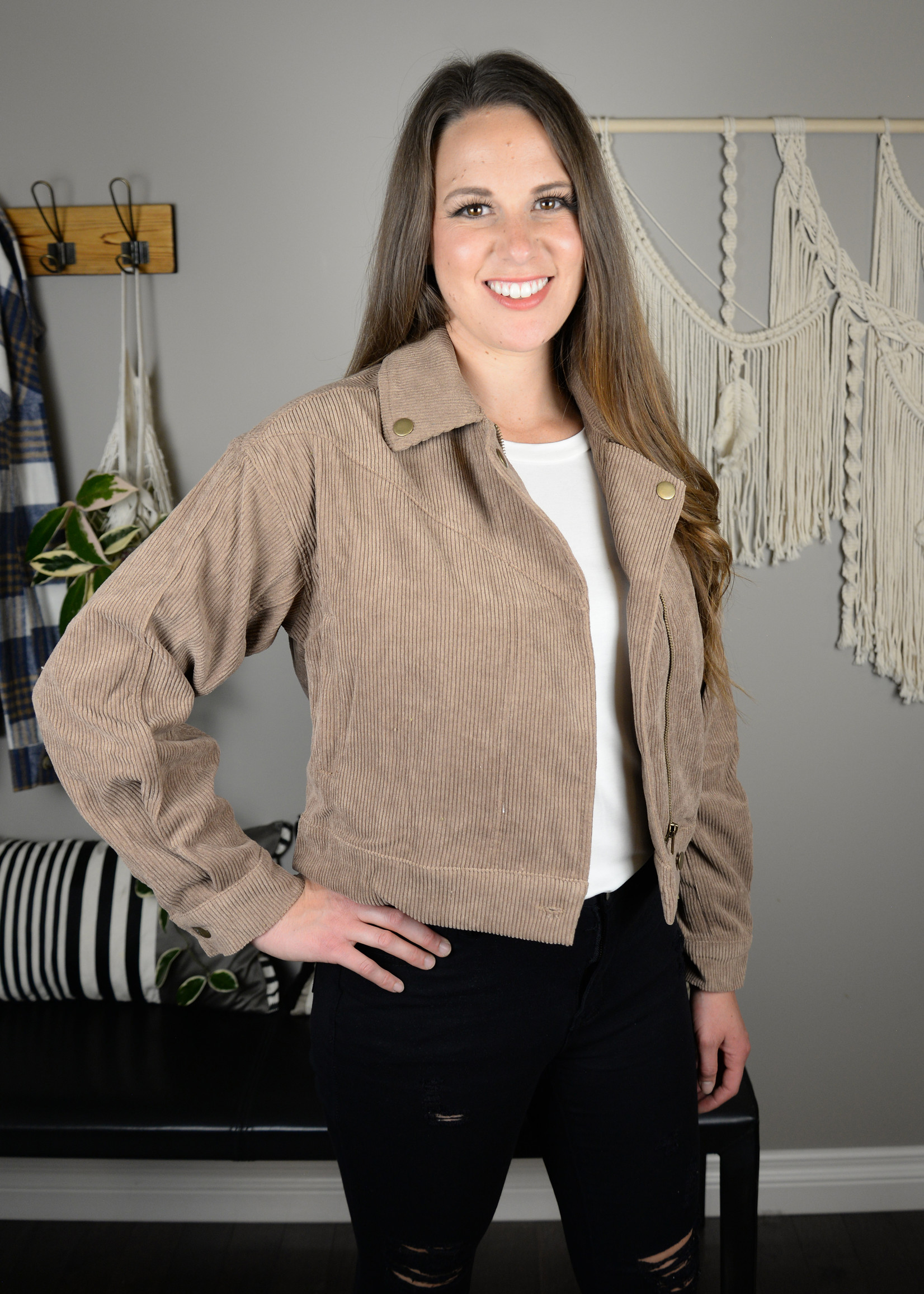 Oversize utility cheap jacket