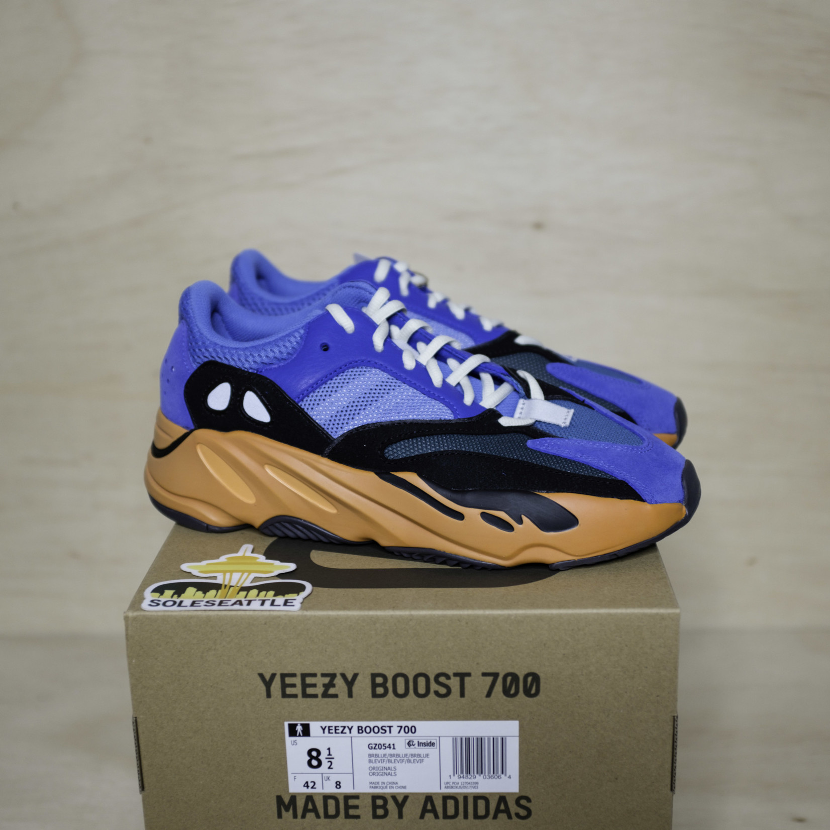 Adidas Adidas Yeezy Boost 700 Bright Blue Size 5.5, DS BRAND NEW