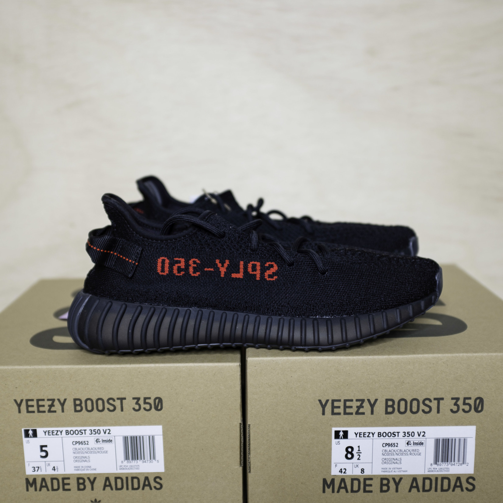 Adidas adidas Yeezy Boost 350 V2 Black Red (2017/2020) Size 12, DS