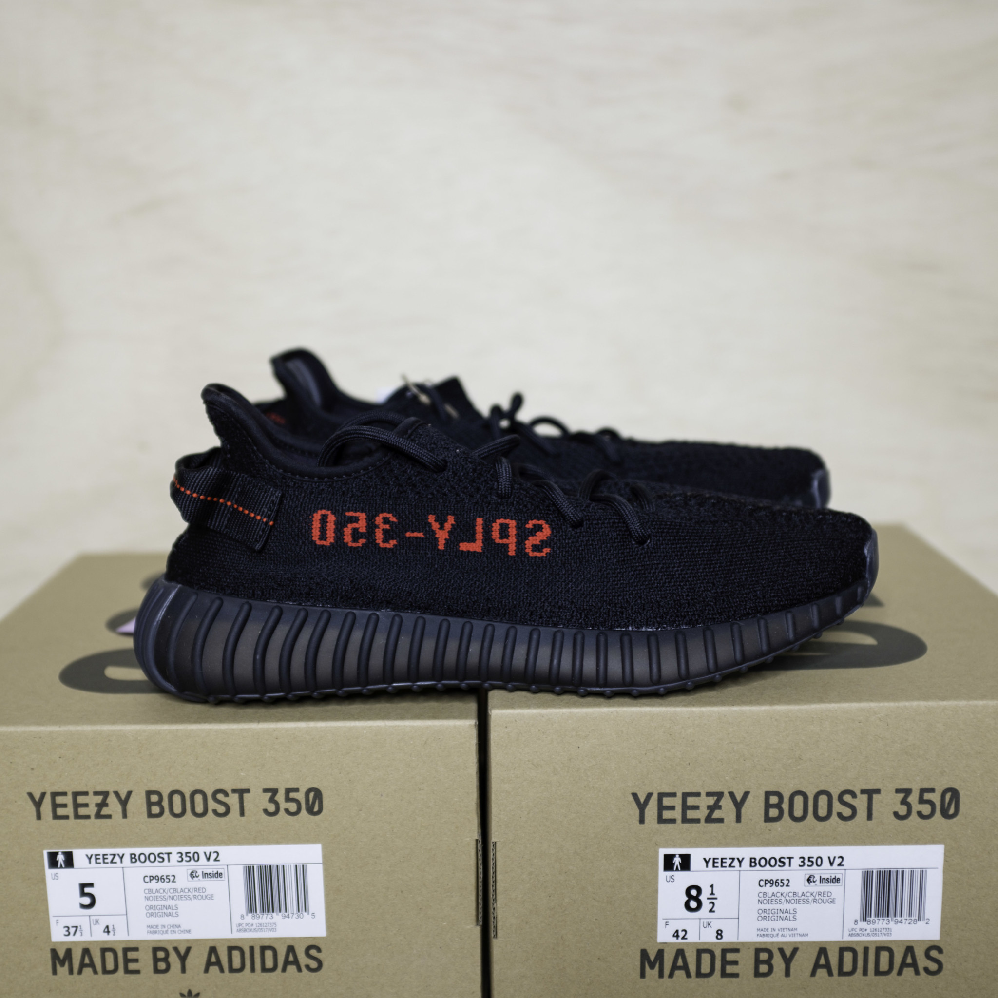 Adidas adidas Yeezy Boost 350 V2 Black Red (2017/2020) Size 12, DS BRAND  NEW - SoleSeattle