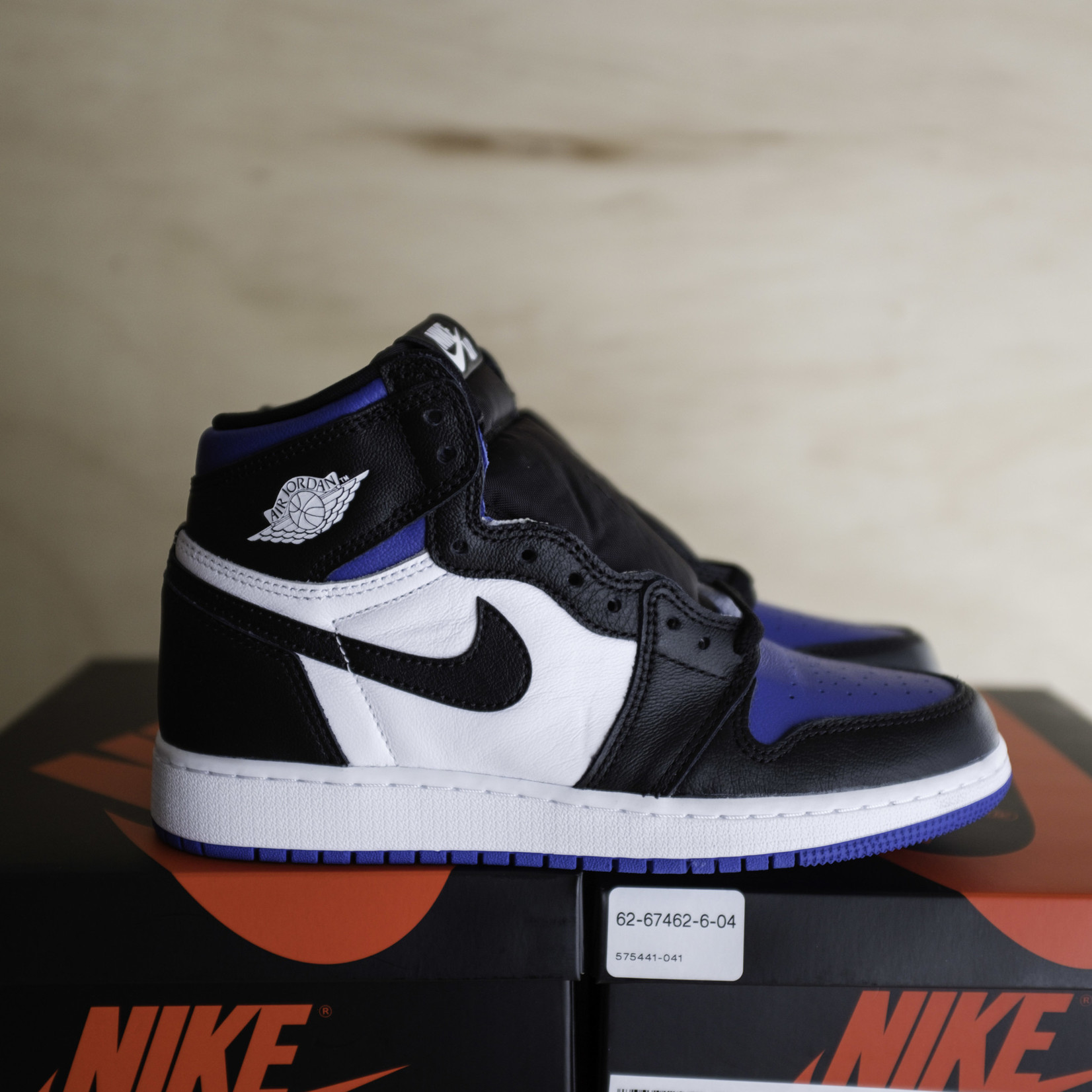 Jordan Jordan 1 Retro High Royal Toe Size 9.5, DS BRAND NEW