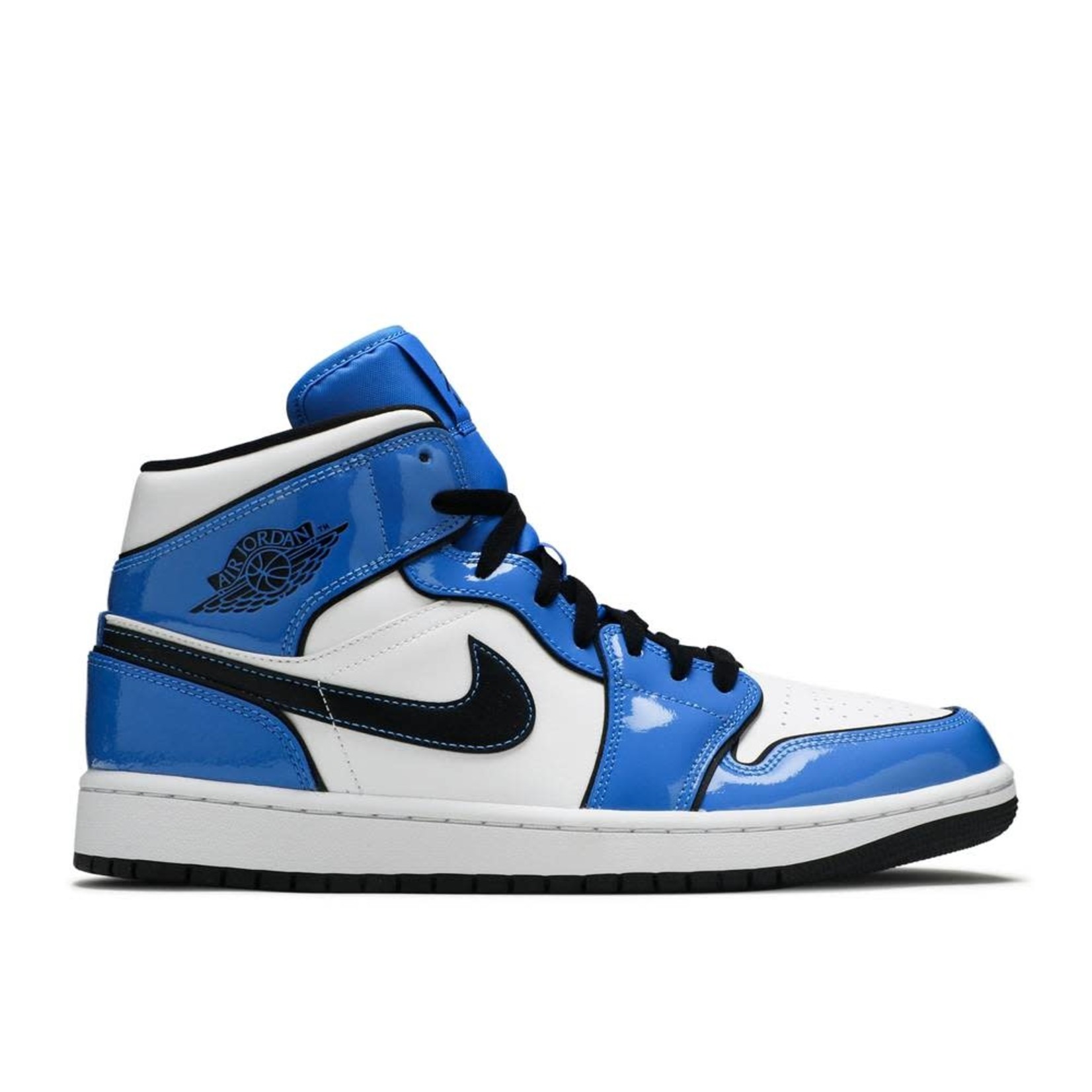 Jordan Jordan 1 Mid Signal Blue (GS) Size 6Y, DS BRAND NEW