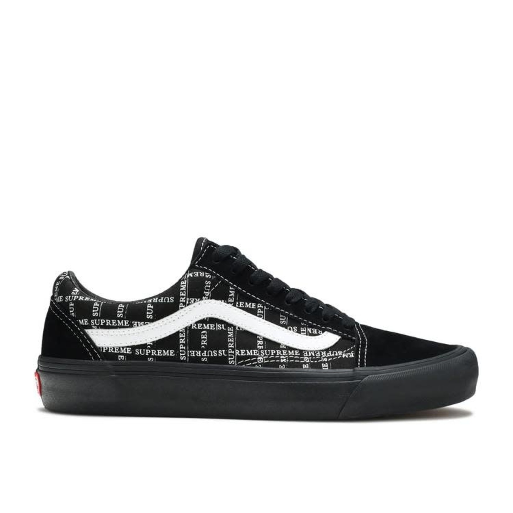 Vans Vans Old Skool Supreme Grid Black Size 8.5, DS BRAND NEW