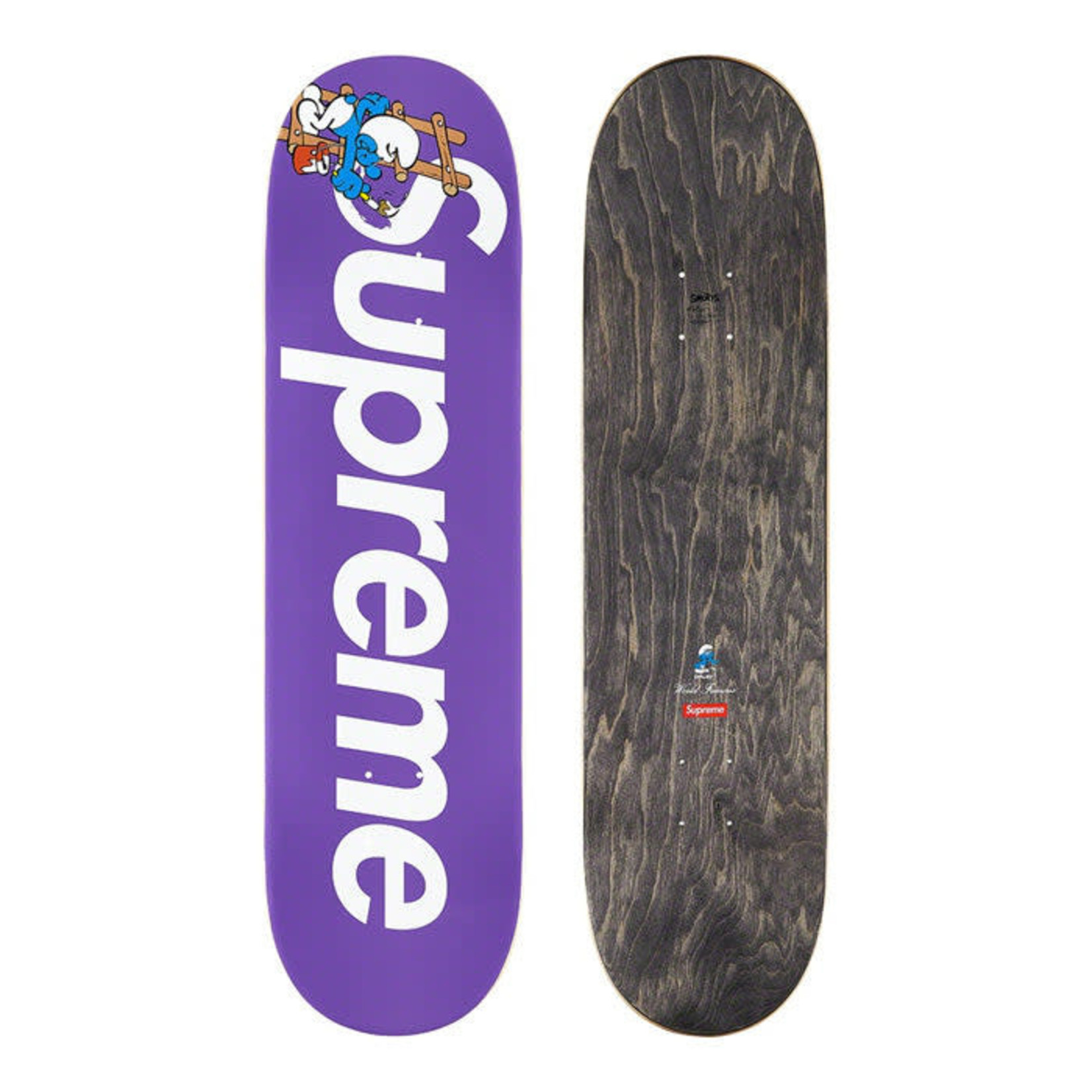 Supreme Supreme Smurfs Skateboard Purple Size OS