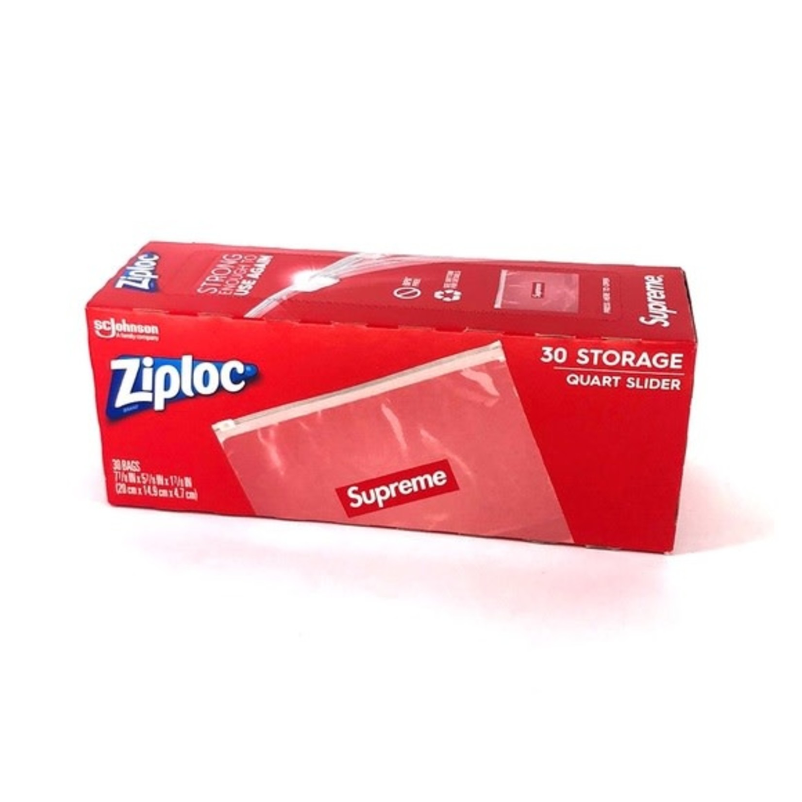 Supreme / Ziploc Bags (Box of 30) \