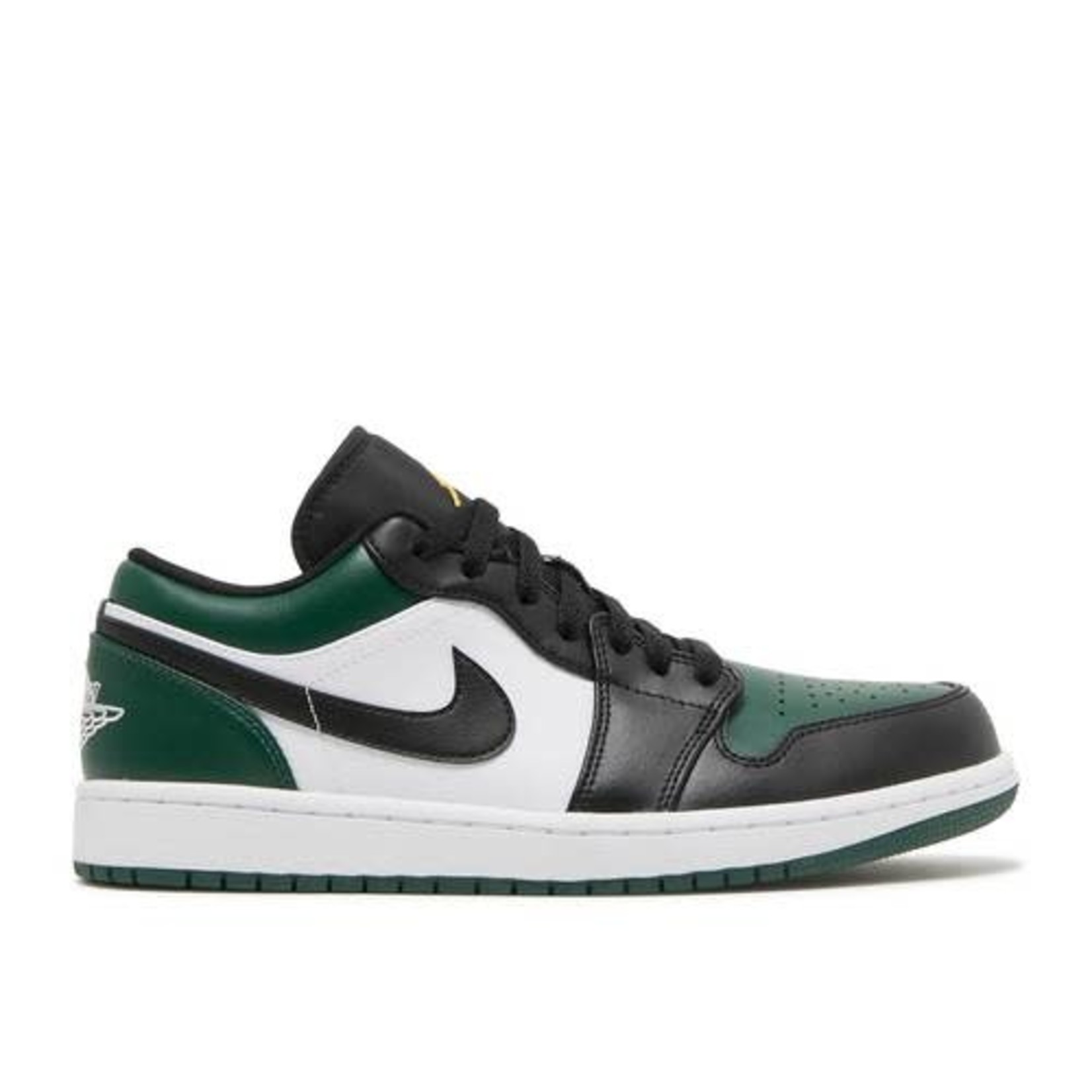 Jordan Jordan 1 Low Green Toe (GS) Size 7Y, DS BRAND NEW