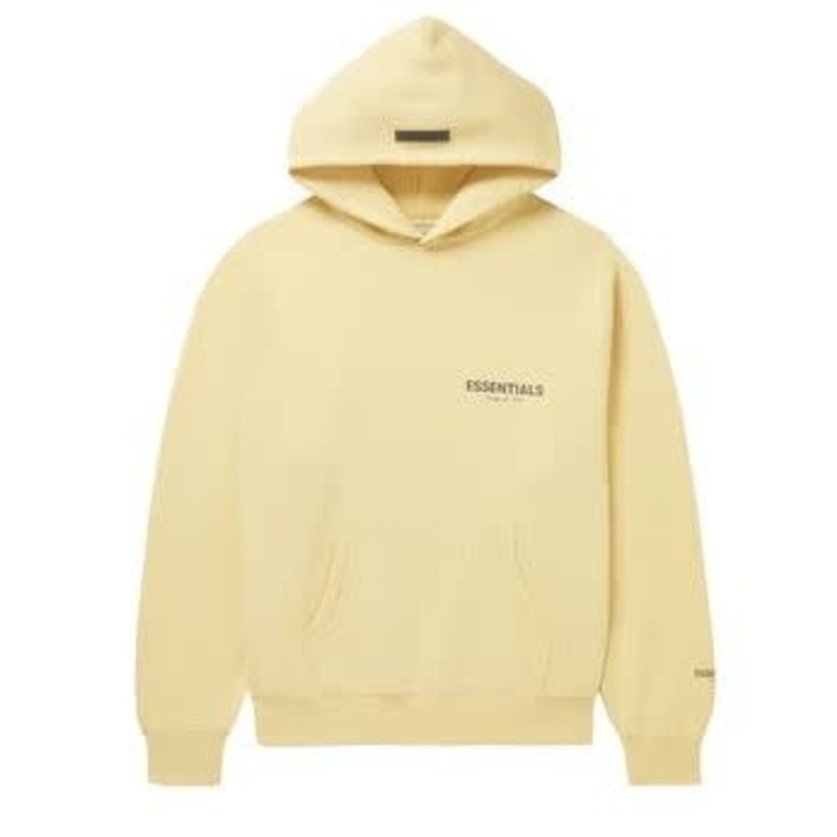 Fear Fear of God Essentials Mr. Porter Exclusive Logo-Print Cotton-Blend Jersey Hoodie Cream Size XSmall, DS BRAND NEW