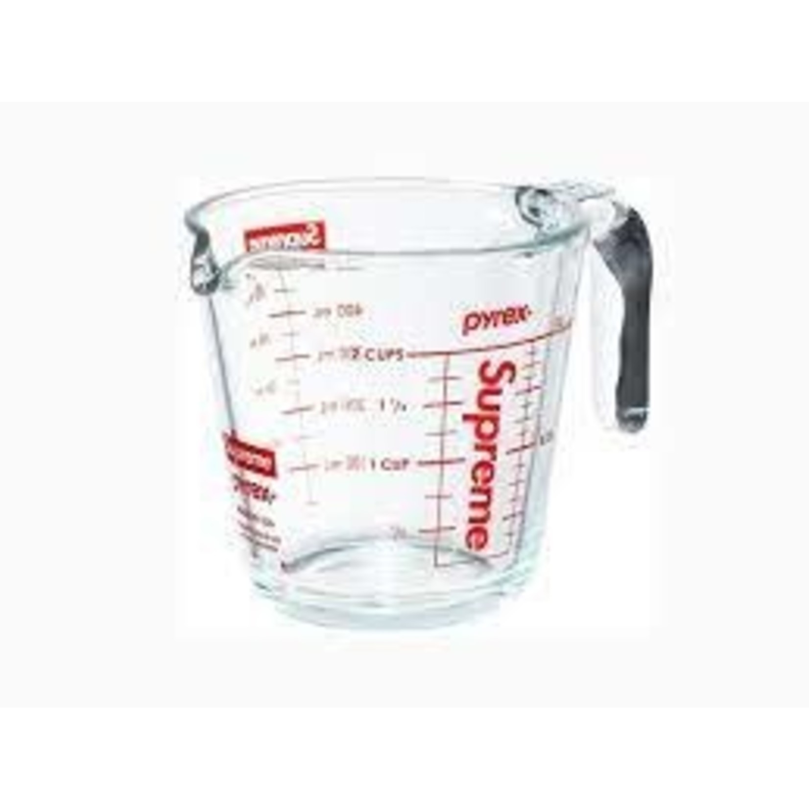 Supreme Supreme Pyrex Measuring Cup clear Size OS, DS BRAND NEW