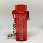 Supreme Supreme Waterproof lighter case keychain red Size OS, DS BRAND NEW