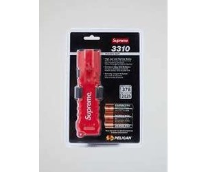 Supreme Pelican 3310pl Flashlight red Size OS, DS BRAND NEW