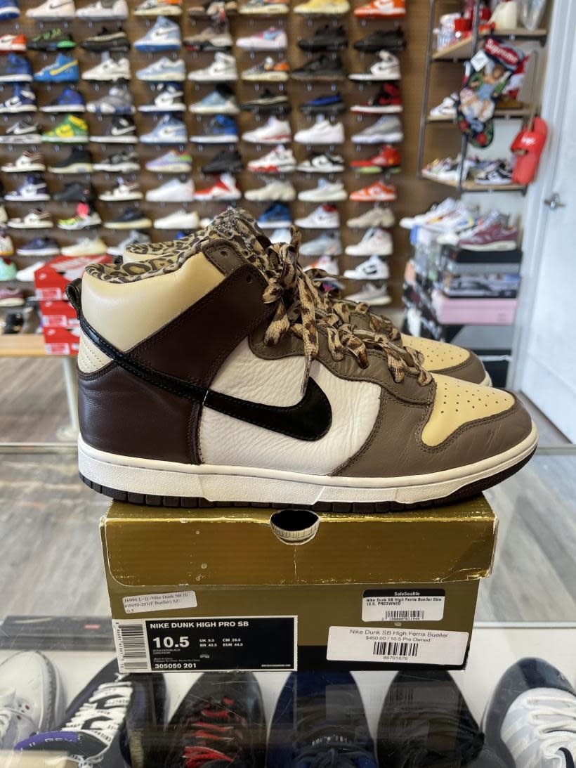 nike dunk sb high ferris bueller