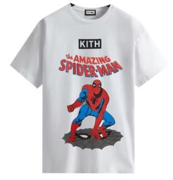 Kith Kith Marvel Spider-Man Allies Vintage Tee Size XSmall, DS