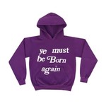 Cactus Plant Flea Market Born Again Hooded Sweatshirt Purple Size Medium, DS BRAND NEW