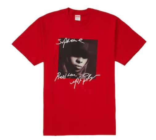 Supreme Supreme Mary J. Blige Tee Red Size XLarge, DS BRAND NEW