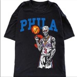 Warren Lotas Tee Philadelphia 76ers Size Large, DS BRAND NEW