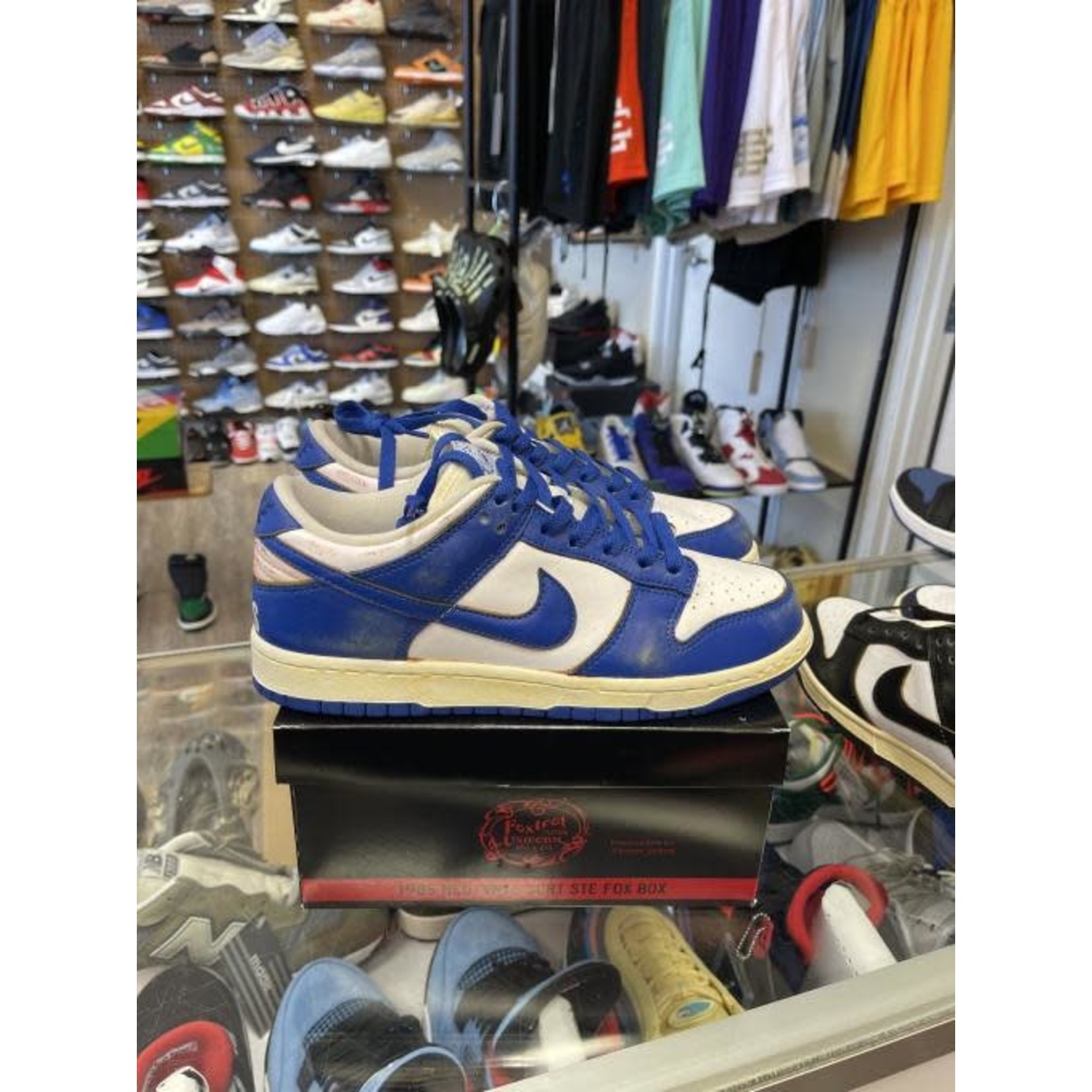 Foxtrot Foxtrot Nike Dunk Low Kentucky Custom Size 8.5, PREOWNED