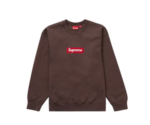 Supreme Supreme Box Logo Crewneck (FW22) Brown Size