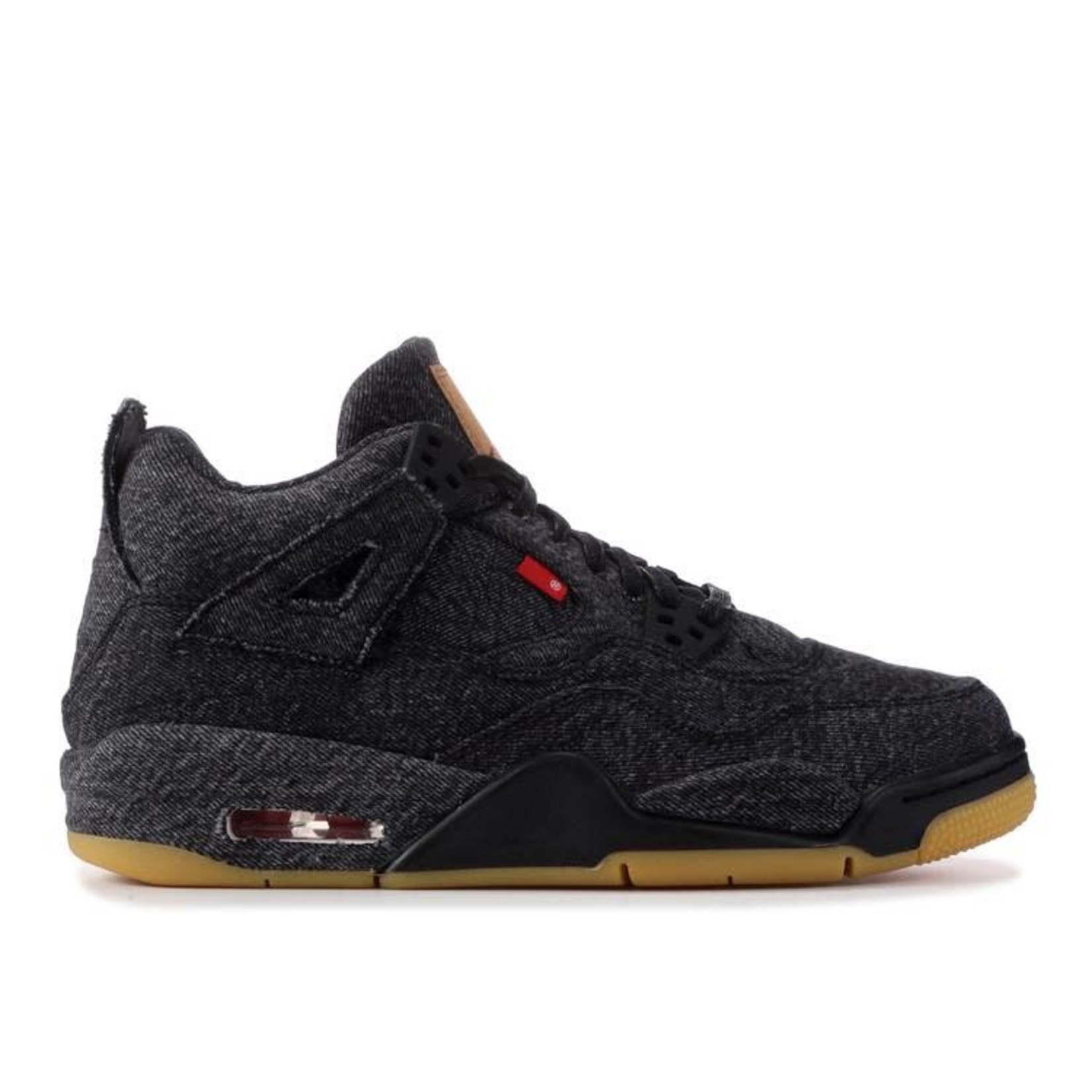 Jordan Jordan 4 Retro Levi's Black (GS) (Blank Tag) Size 5.5, DS BRAND NEW