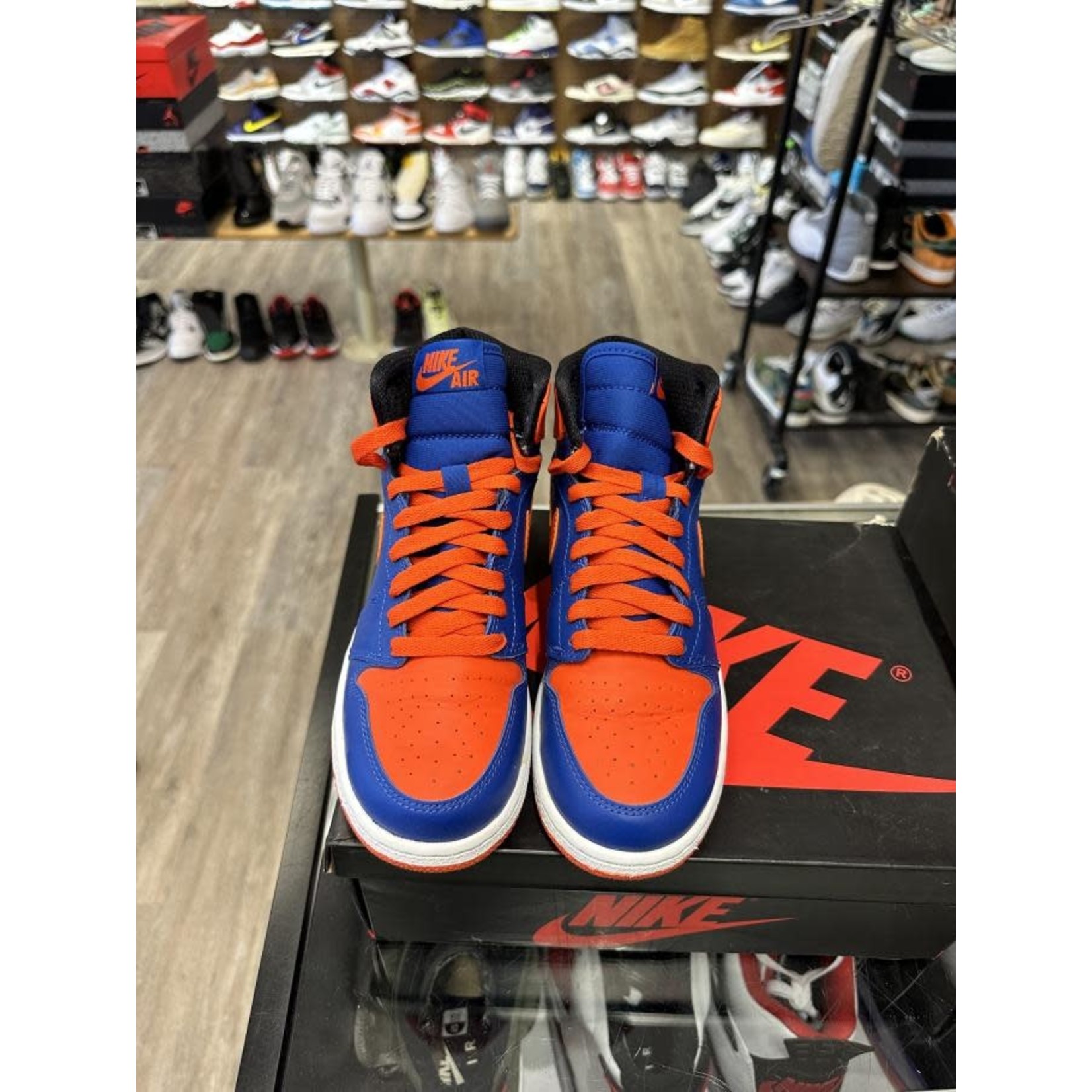 Jordan Jordan 1 Retro High Knicks (GS) Size 3.5, PREOWNED