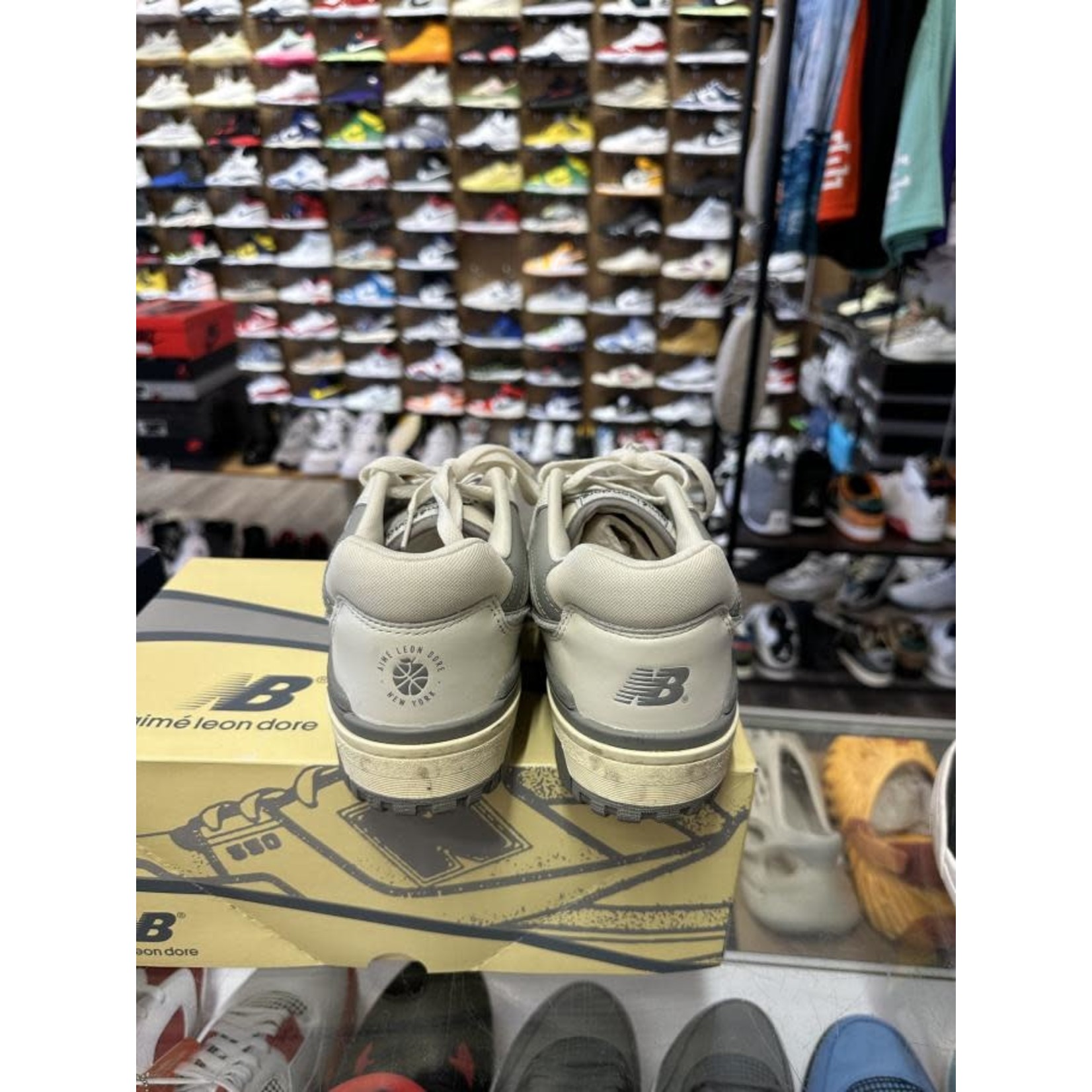 New Balance New Balance 550 Aime Leon Dore White Grey Size 9