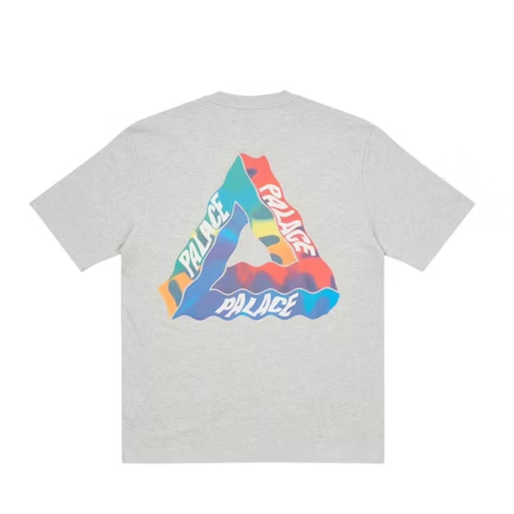 Palace Palace Tri-Visions T-shirt Grey Marl Size Medium, DS BRAND