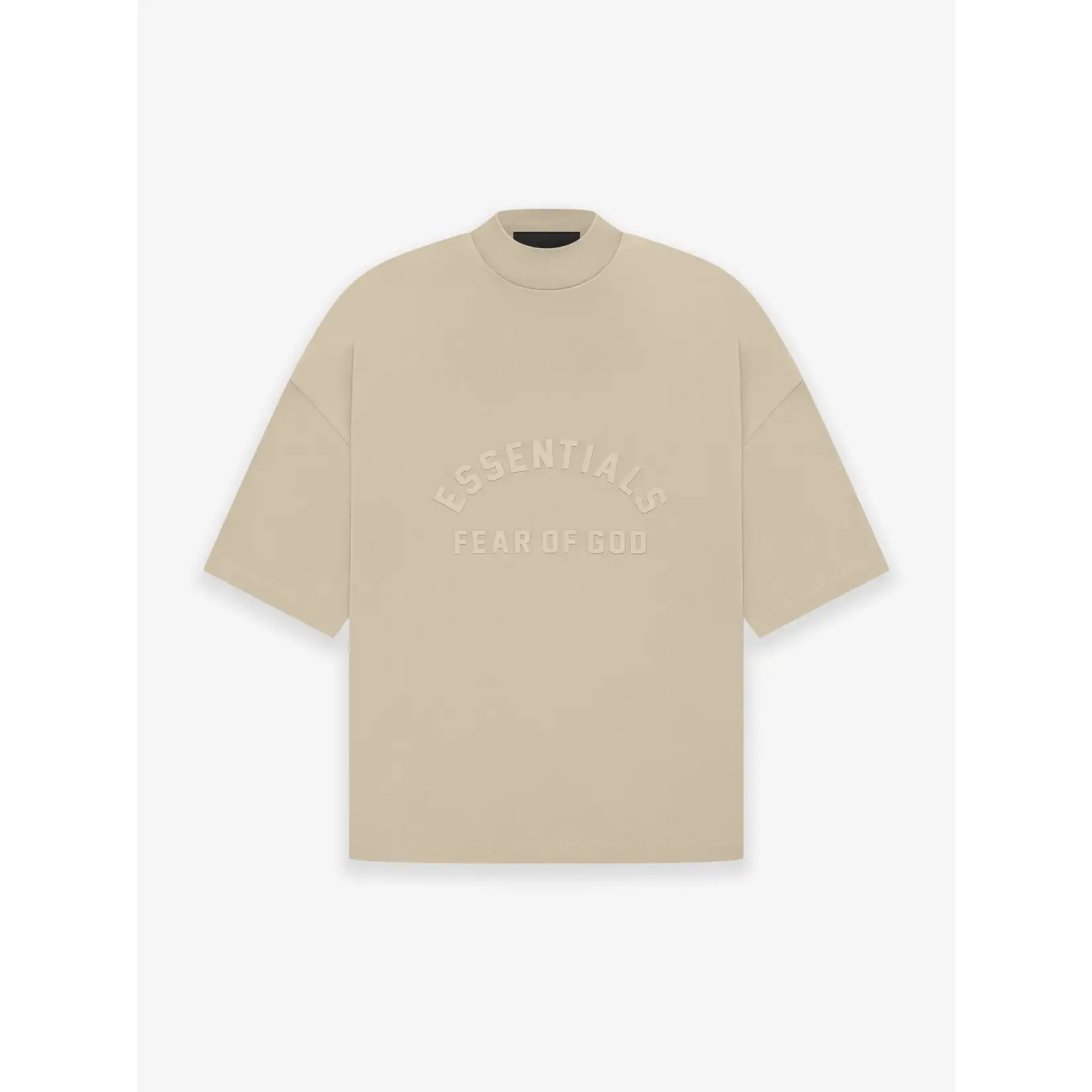 Fear Fear of God Essentials T Shirt Dusty Beige Size Medium, DS BRAND NEW