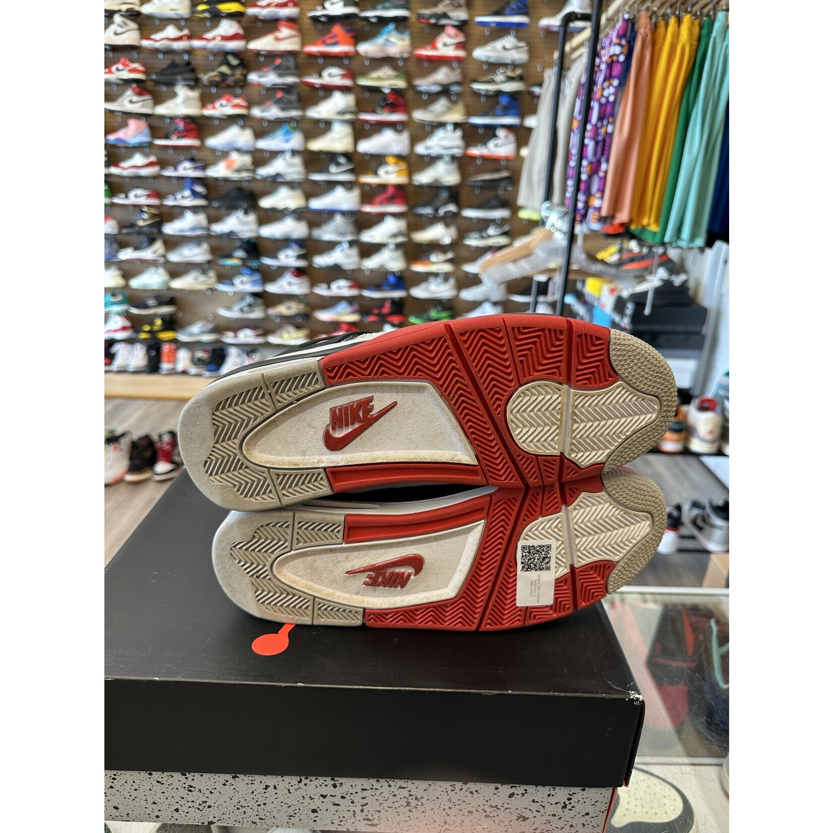 Jordan Jordan 4 Retro Fire Red (2020) Size 12, PREOWNED