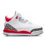 Jordan Jordan 3 Retro Fire Red (2022) (TD) Size 2c, DS BRAND NEW