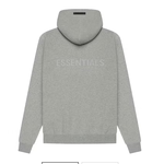 Fear Fear of God Essentials Pullover Hoodie Dark Heather Oatmeal Size XSmall, DS BRAND NEW