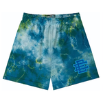 Eric Eric Emanuel EE Basic Short Deep Sea Blue Tie Dye Size Medium, DS BRAND NEW