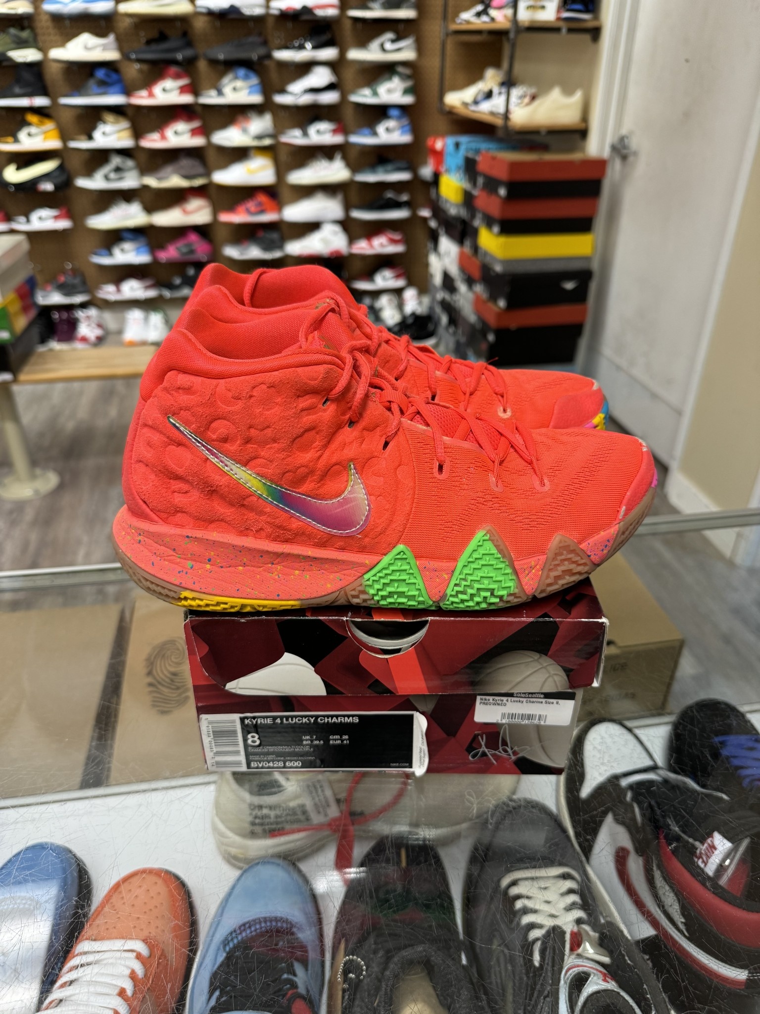 Kyrie 4 lucky charms deals shoes