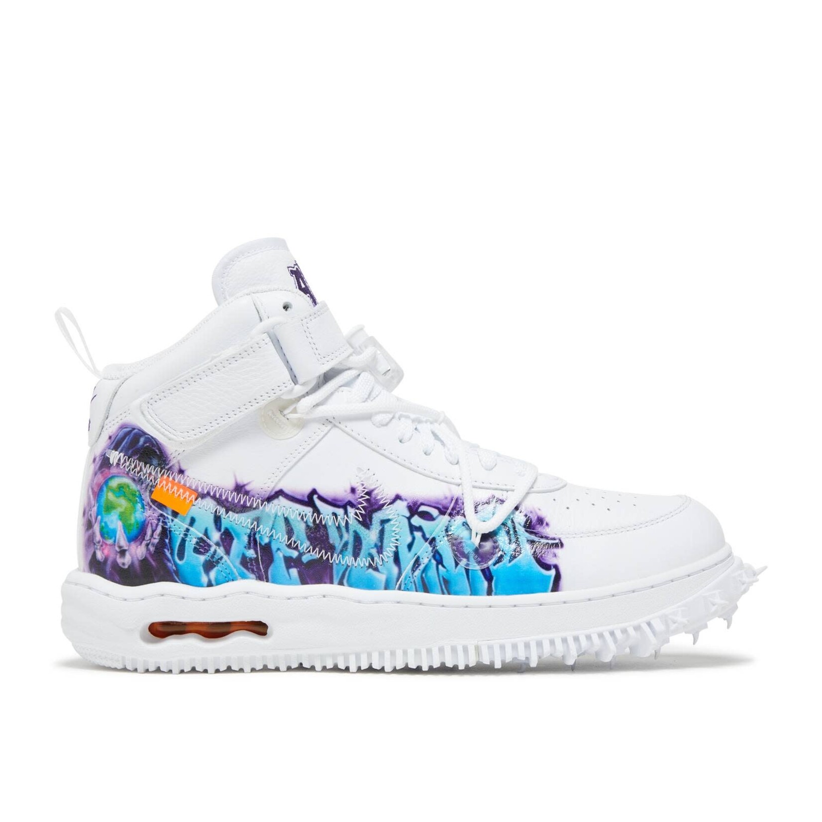 Nike Nike Air Force 1 Mid Off-White Graffiti White Size 12, DS BRAND NEW