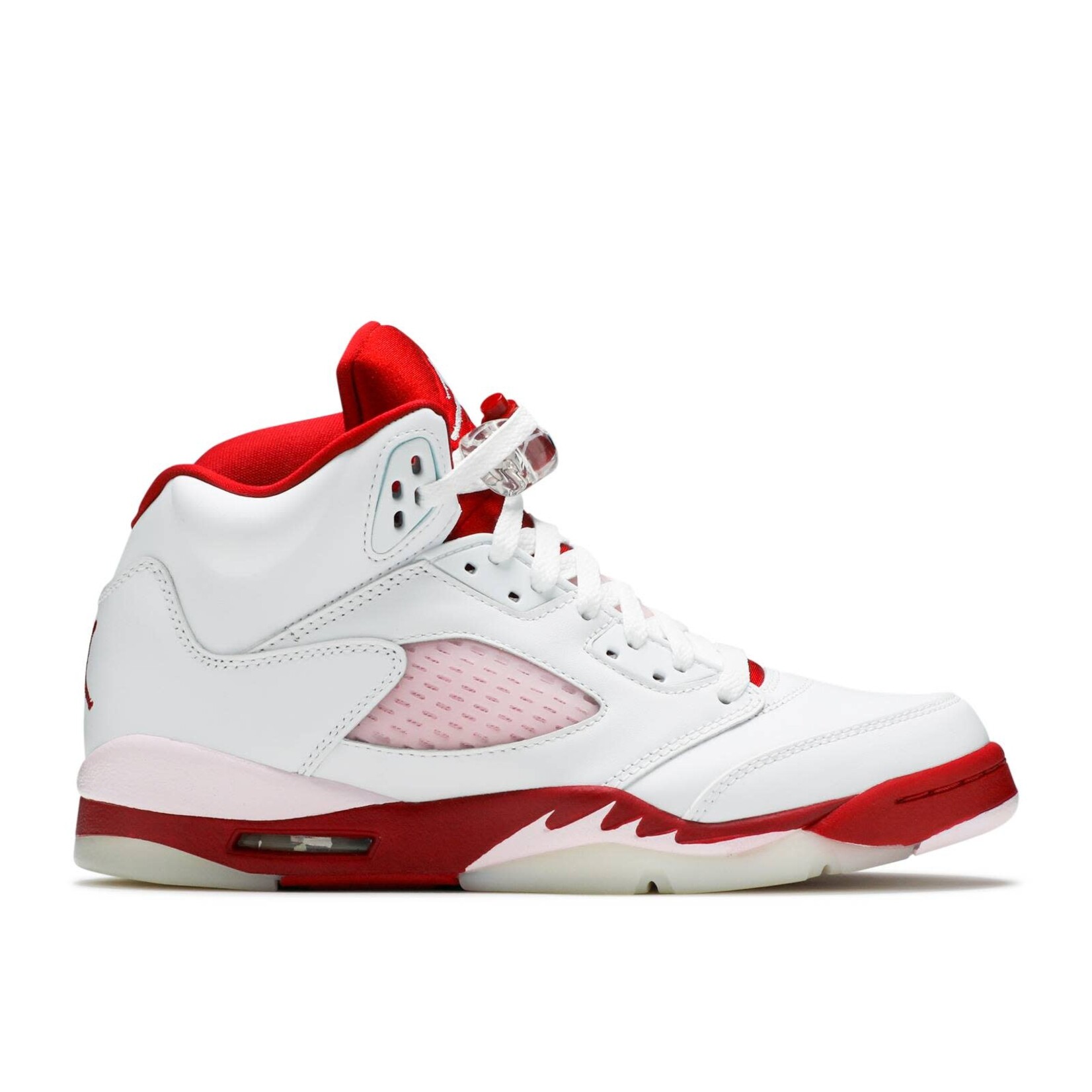 Jordan Jordan 5 Retro White Pink Red (GS) Size 7, DS BRAND NEW