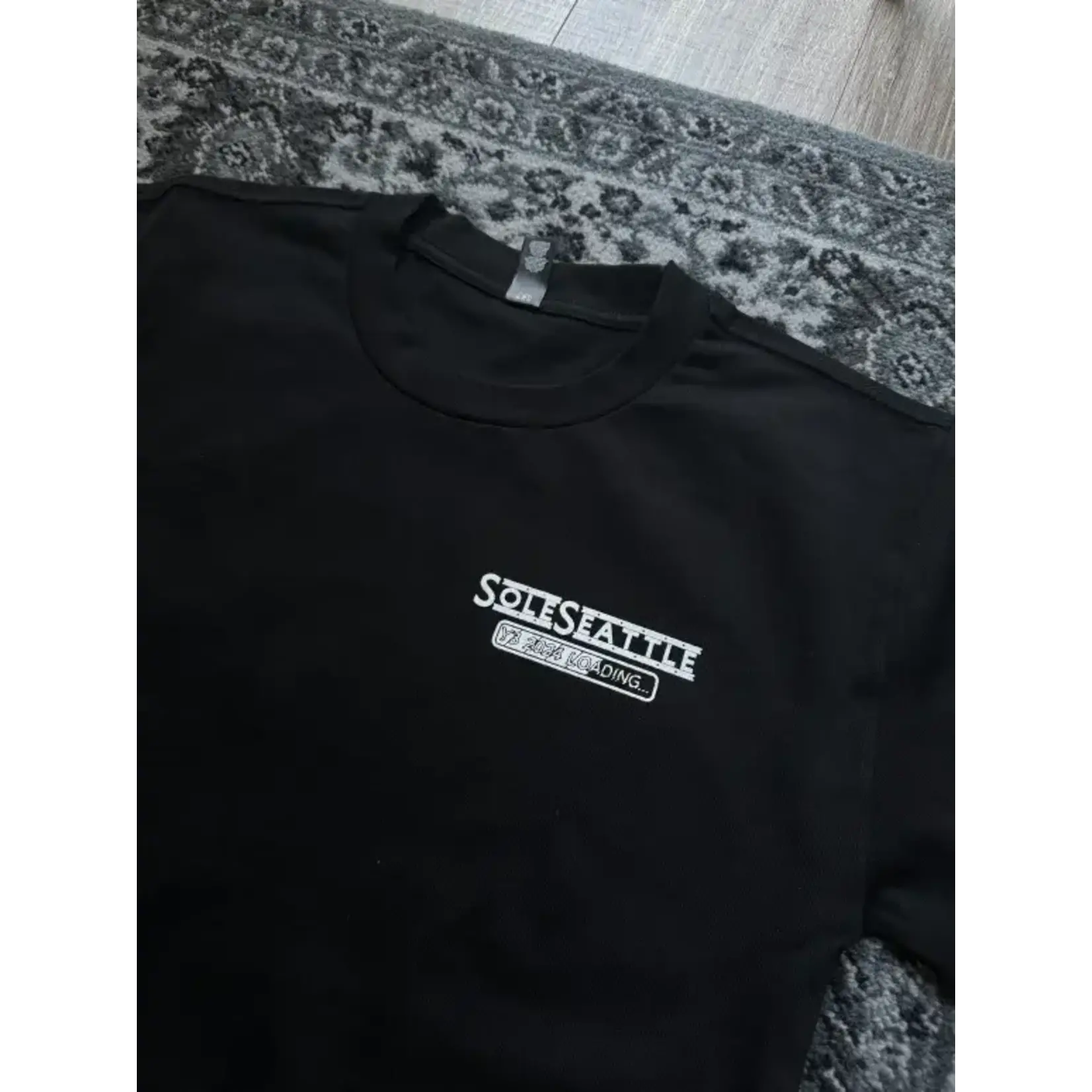 SOLESEATTLE SoleSeattle 3 Year Anniversary Tee Black Size Large, DS BRAND NEW