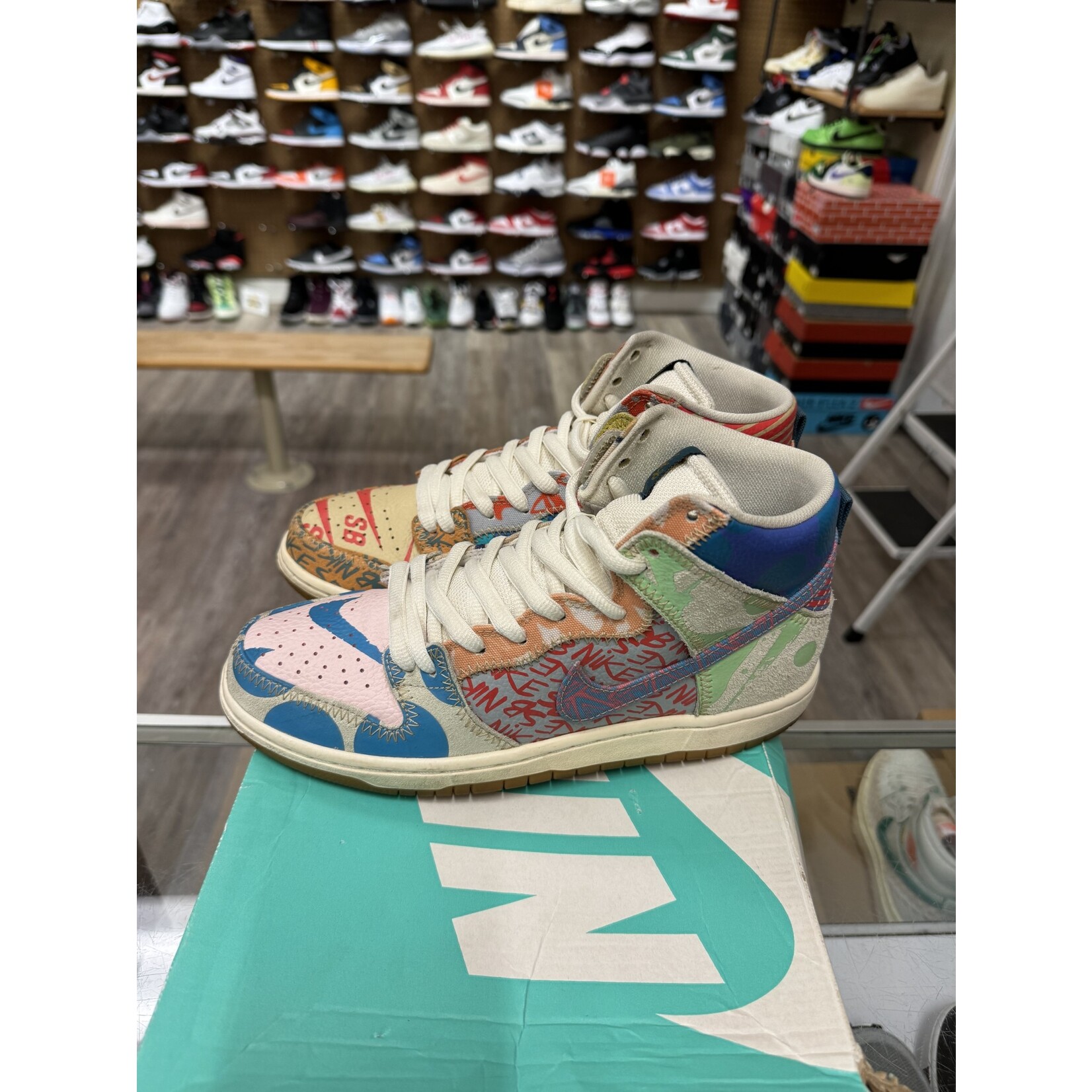 Nike Nike SB Dunk High Thomas Campbell What the Dunk Size 8.5